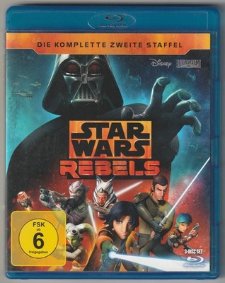   STAR WARS: REBELS Season #2, Lucasfilm 2016 BLU-RAY NEUW TOP