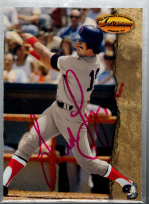 A1205 - 1994 Ted Williams #4 Fred Lynn - NrMt+ (HAND SIGNIERT - WIE ABGEBILDET)