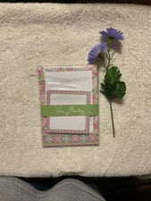 Vera Bradley Pinwheel Pink Note Pad Set Retired Pattern New