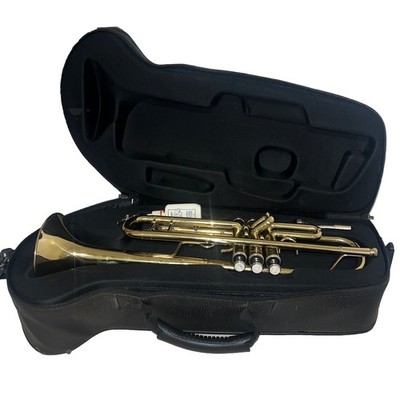RARE BORG Bb Student Trumpet With Original Zing Sling Case - Great Condition