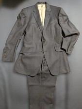 A.S.M Loro Piana Navy Suit XL Wool 4 Seasons Single-Breasted