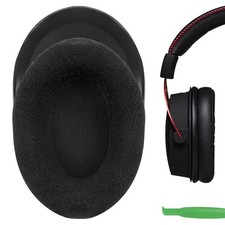 Geekria Velour Ear Pads for Kingston HyperX Cloud 2 Cloud 3 Headphones