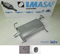 Imasaf Auspuff Endtopf+ Anbauteile für Primera P11 1.8 16V+2.0 16V+2.0 D