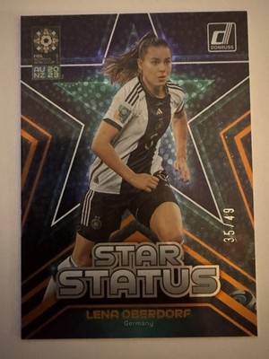 Donruss Panini FIFA Womens World Cup 2023 Lena Oberdorf Star Status Nr.10 Orange