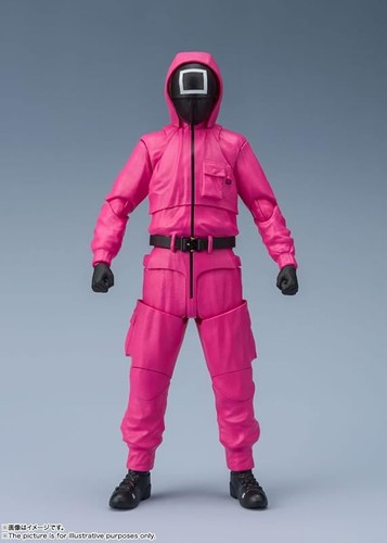 S.H.Figuarts Masked Worker/Masked Manager Squid Game Bandai Spirits NEW Japan - Picture 3 of 9