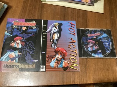 Knights of Xentar PC/DOS CD-ROM Anime Game Mega Tech Megatech Manual Insert 1994