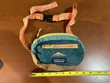 Patagonia Ultralight Black Hole Mini Hip Pack Fanny Bag 1L Fresh Teal Hiking