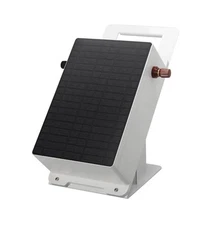 Solar Fence Charger,  5.6 Miles Solar Electric Fence Charger, 0.3 Joules