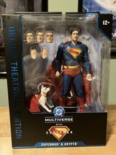 McFarlane Toys DC Theatrical Deluxe 7in - Superman w Krypto Superman 2025