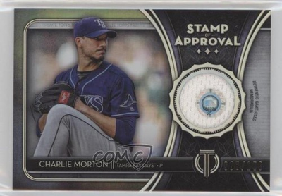 #ad #ad 2020 Topps Tribute Stamp of Approval Relics 150 Charlie Morton #SOA CM 0q0m $6.58