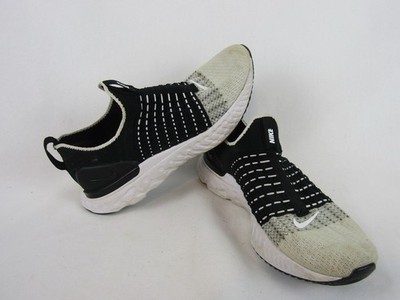 Womens Nike Phantom Run 2 Flyknit Shoes-Size 9.5-Black & White-CJ0280-001-GUC
