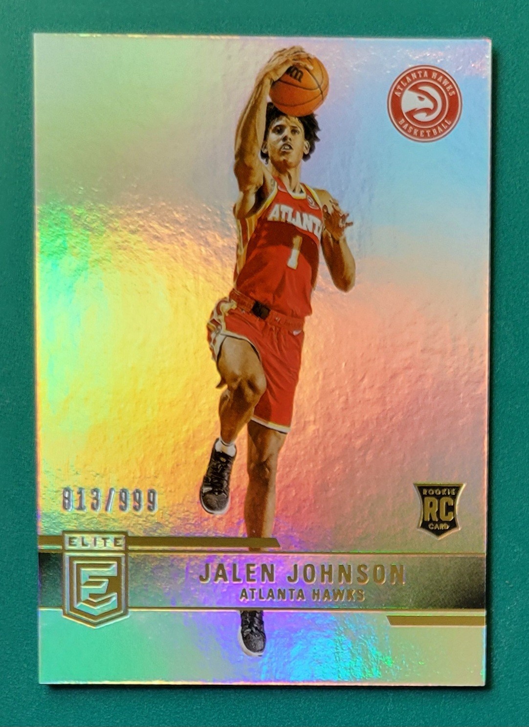 2021-22 Donruss Elite Basketball Jalen Johnson #229 SP #'d 813/999