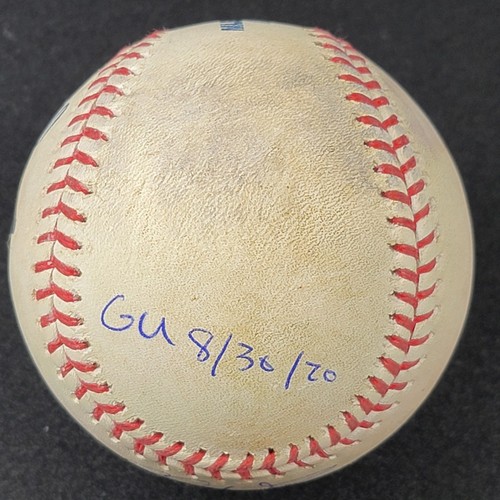 Autographed Game Used Baseball - LUKE VOIT - Yankees - Subway Series 8/30/20 COA - Picture 7 of 8