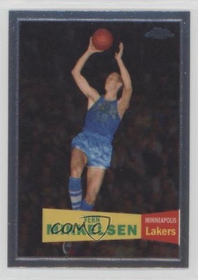 2007-08 Topps Chrome 1957-58 Variations Vern Mikkelsen #43 HOF 1e1b