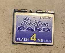 SHARP Miniature Flash Card 4MB 3.3V/5.0V