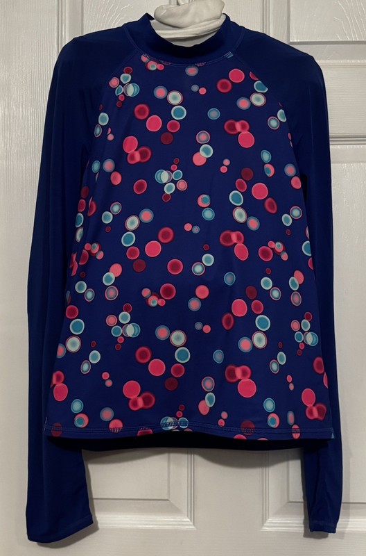 Lands End Girls Swim Shirt  Size XL 14-16
