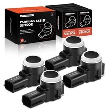 4-PC Reverse Backup Parking Assist Sensor Compatible with Chevy, Cadillac,
