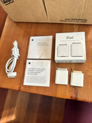 Apple iPad Camera Connection Kit  SD Card & USB to 30-pin Adapters