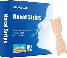 Image of Nasal Strips for Clear Breathing - Sleep, Snoring Relief, Travel & Sports