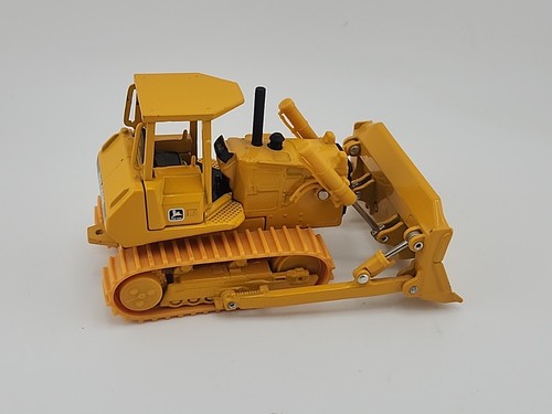 Ertl 1/50 Scale Die Cast John Deer Crawler Bulldozer with Yellow Tracks EXC! - Picture 5 of 9