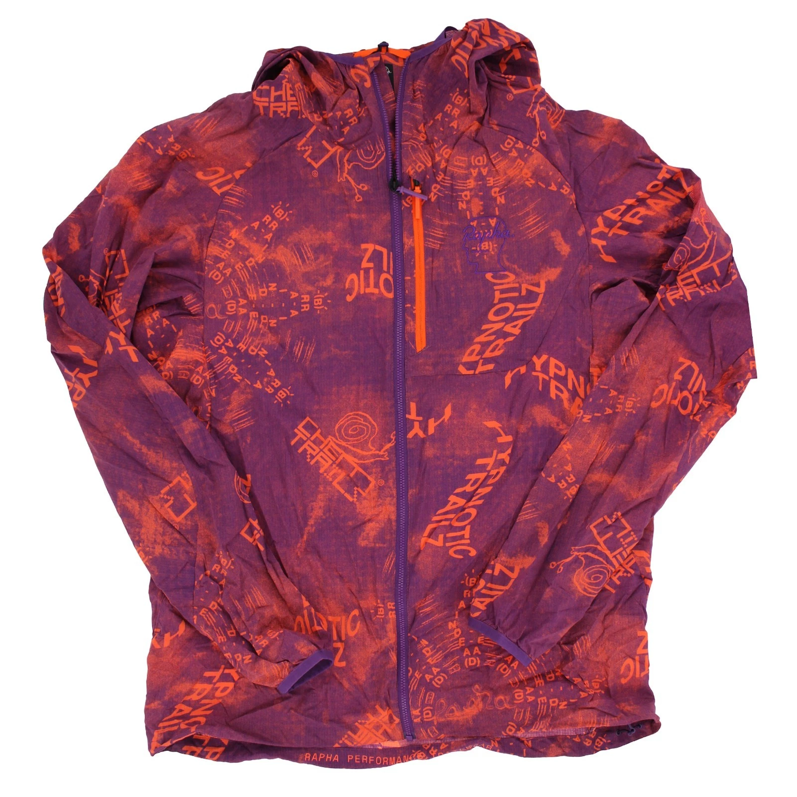 Brain Dead Ralpha Trail Jacket, Unisex Lightweight Hooded Zip Up Jacket, Orange
Opens in a new windo