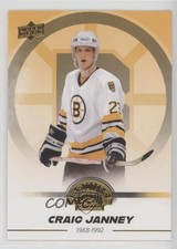 2023-24 Upper Deck Boston Bruins Centennial Craig Janney #50 14zh