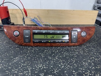02-06 Toyota Camry Digital Climate Control Panel Temperature Unit A/C Heater Oem