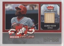 2006 Fleer Greats of the Game Reds Memorabilia George Foster #CIN-GF 03i4