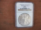 2011 1 oz Silver American Eagle MS-70 NGC 25th Anniversary (ER)