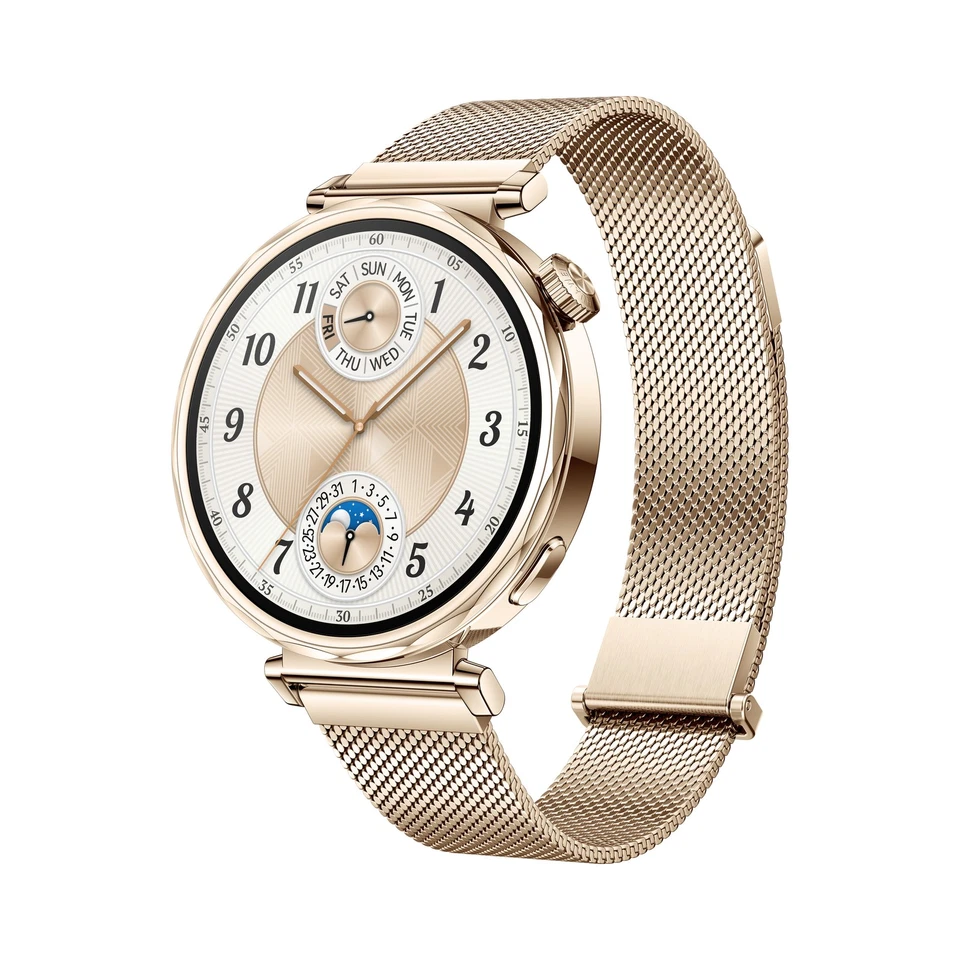 HUAWEI WATCH GT5 41 mm Smartwatch 4GB 32MB digital gold Android iOS AMOLED 1.32", Foto 1 von 4