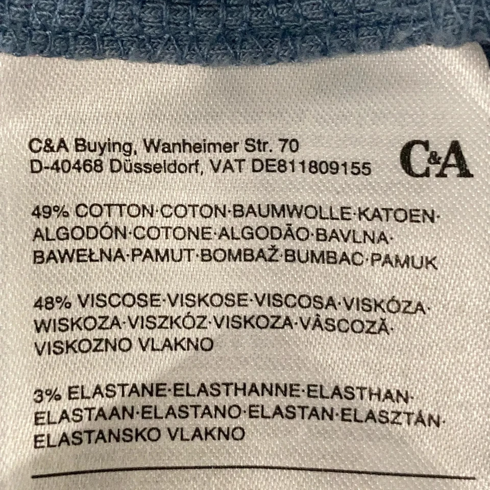 C&A Mama, Umstands T-shirt, Größe: XL, Blau, Einfarbig, Damen #1cw - Bild 3 von 4
