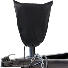 RV Electric Tongue Jack Cover Waterproof Trailer Jack Protective Black Covers