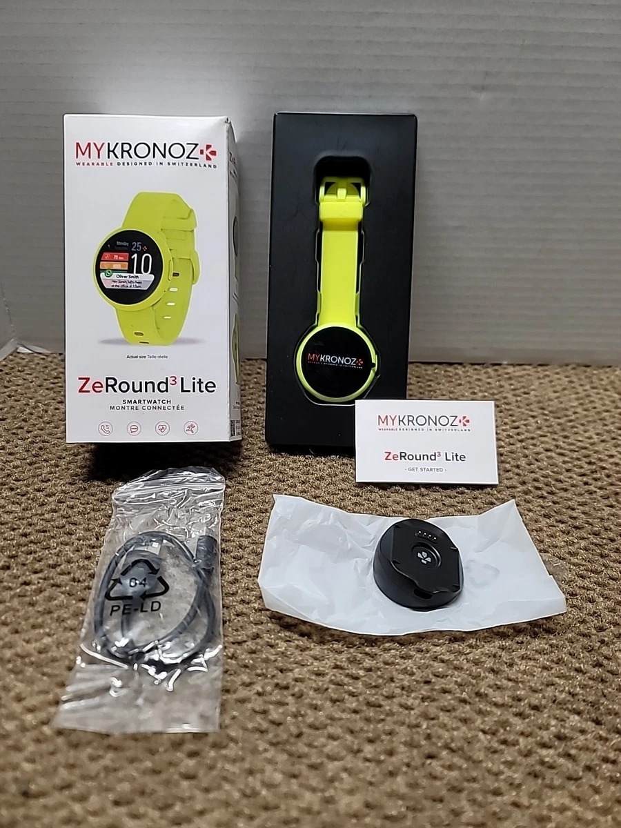 MyKronoz ZeRound 2 au meilleur prix sur