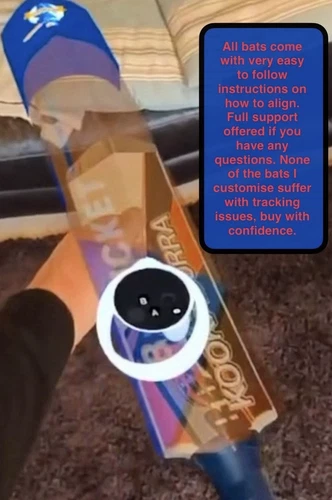 Gunn & Moore Aion VR IB Cricket bat For Meta Oculus Quest 3 & 3s Limited Edition - Imagen 9 de 13