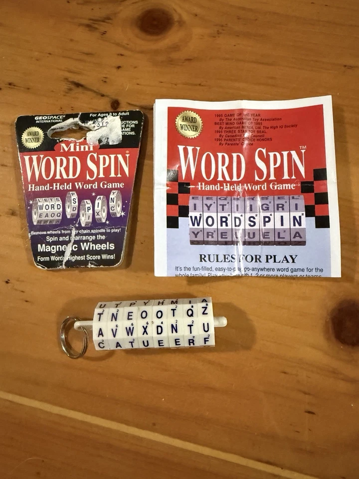 2 Mini Travel Games - Spin - Image 2 of 3