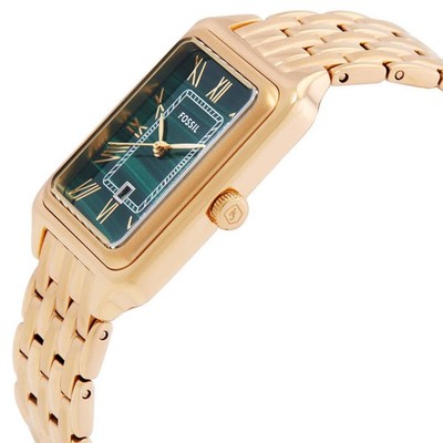 Fossil アナロググリーンダイヤル レディースウォッチ-ES5341ゴールド FOSSIL ES5341 RAQUEL Quartz Analog Green Gold for sale online | eBay