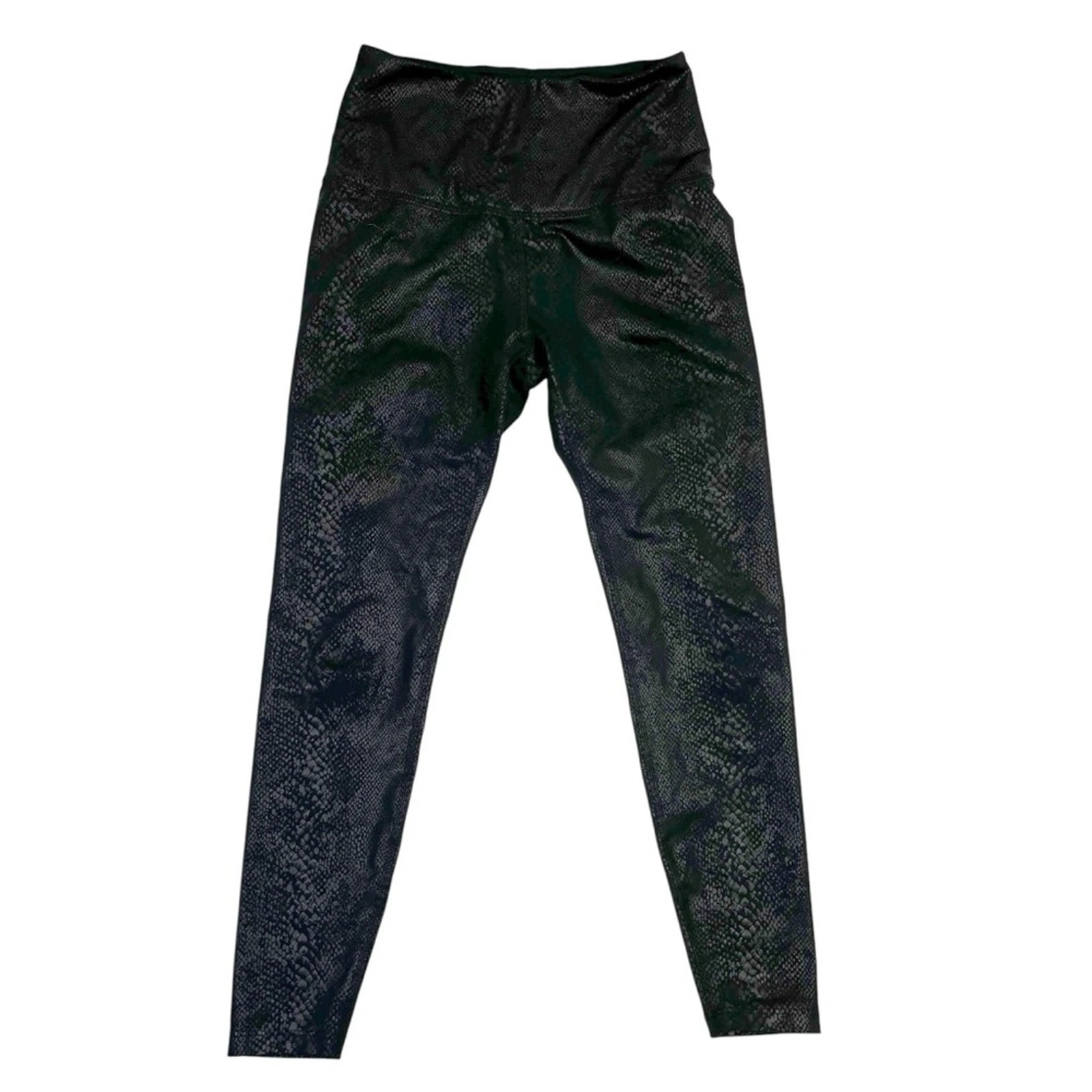 beyond-yoga faux leather animal print leggings