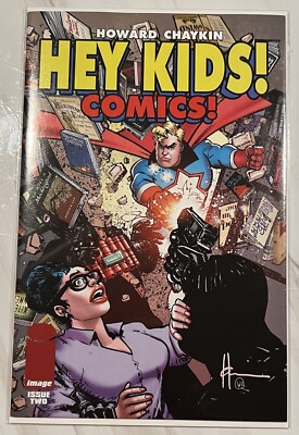 Image Hey Kids Comics #2 censored CBLDF Variant Howard Chaykin Cover Comic 