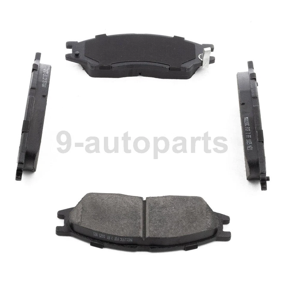 Rotores de disco delanteros + pastillas de freno de cerámica para Renault Scala 2011 2012 2013 Foto 4 de 4