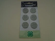 New Sealed Creative Imaginations Metal Irish Celtic Shamrock Brads Scrapbooking