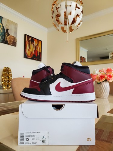 Nike Air Jordan 1 Mid Chicago Bred High Low CZ4385-016 Damengröße 12 Herrengröße 10,5 - Bild 7 von 12
