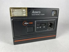 Vintage Ansco 310 Disc Camera Electronic Flash 12.5mm Untested
