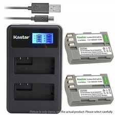 LCD2 Charger Combo For Nikon EN-EL3e D50 D70 D80 D90 D100 D200 D300 D300S D700