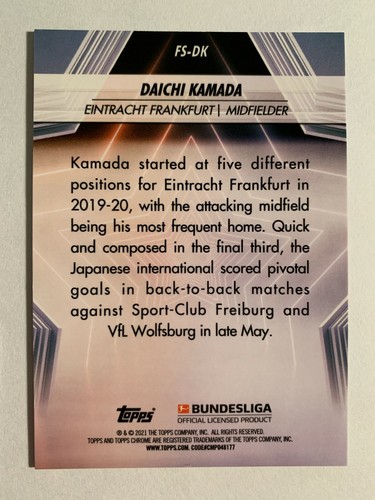 Topps Chrome Bundesliga 2020-21 Sapphire Edition Future Stars choose/ aussuchen - Bild 8 von 14