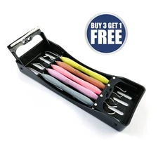 Composite Filling LM Arte Silicone Handle Restorative Cassette Dental Instrument