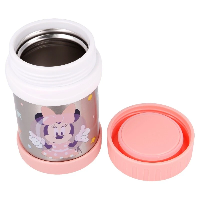 Portavivande Termos Thermos Contenitore Porta Pranzo Termico Acciaio Disney - Immagine 2 di 4