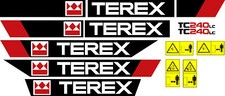 Terex TC240LC Bagger-Abziehbilder