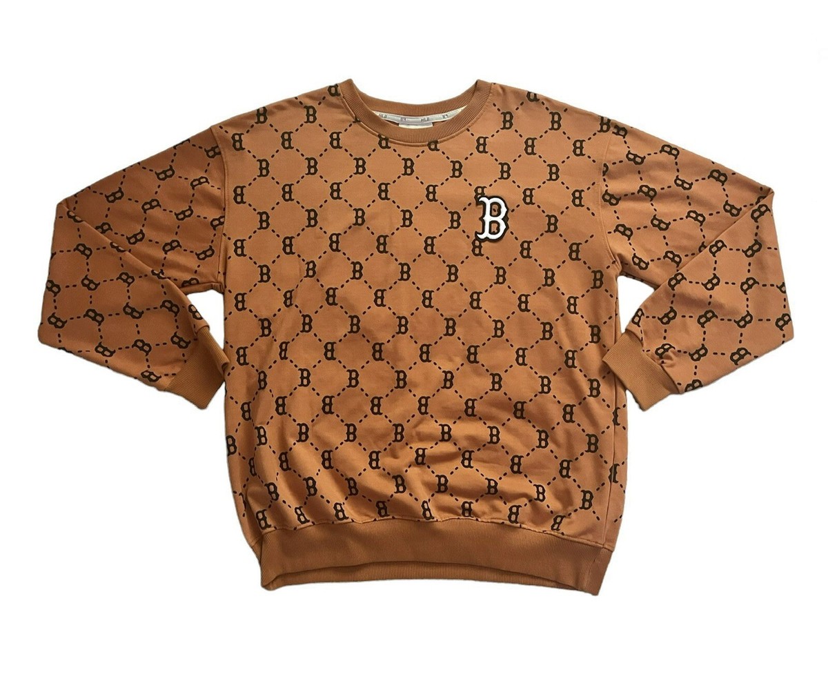 MLB KOREA Exclusive Boston Red Sox Dia Monogram Sweatshirt Sweater Medium