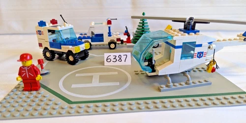 Vintage LEGO TOWN SYSTEM 6387 COASTAL RESCUE BASE (80)