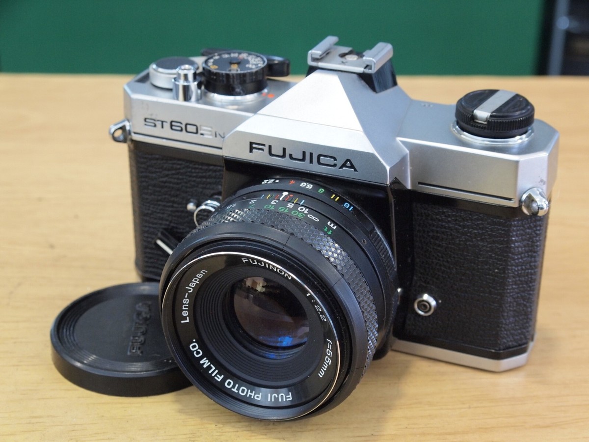 Fujica ST605N 35mm SLR Camera with 55mm no u17359 UK